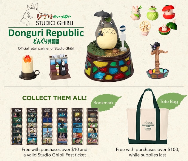 Benelic Pop Ups Ghibli